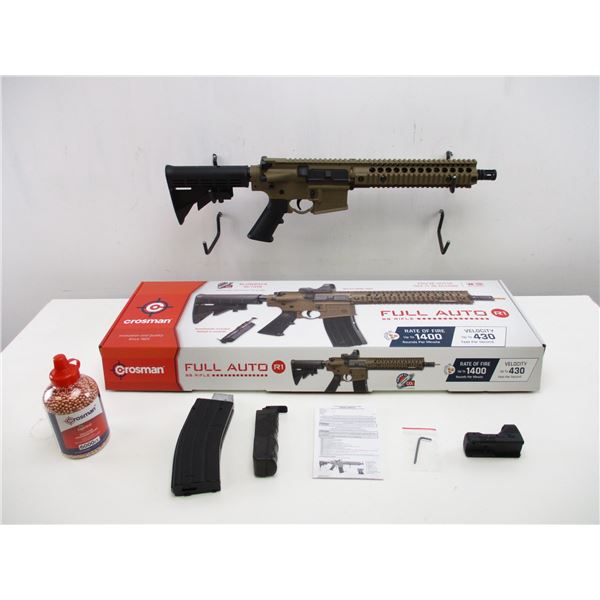 CROSMAN FULL AUTO R1 BB RIFLE + BBs