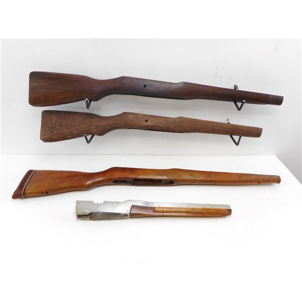 ASSORTED ROSS RIFLE STOCKS