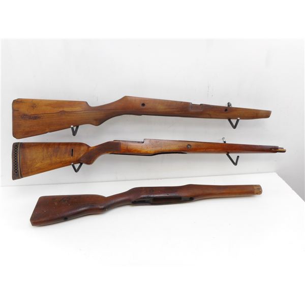 ASSORTED SPORTER WOODEN STOCKS