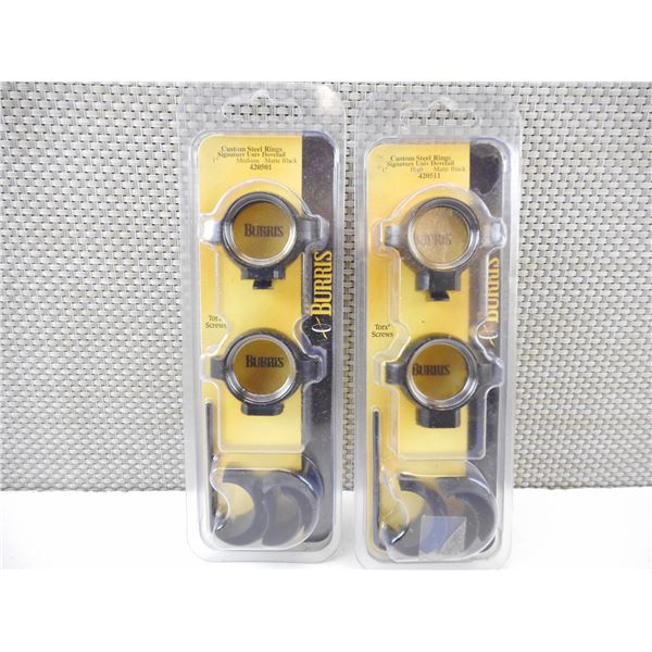 BURRIS 1" SCOPE RINGS