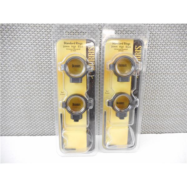 BURRIS 30MM SCOPE RINGS