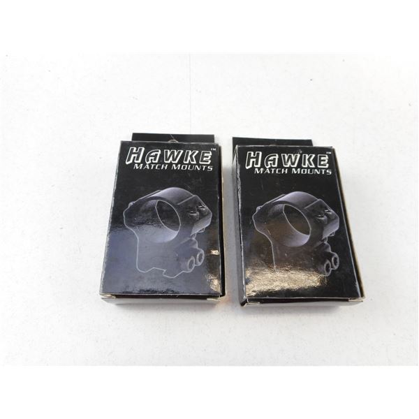 HAWKE MATCH MOUNTS 1" SCOPE RINGS
