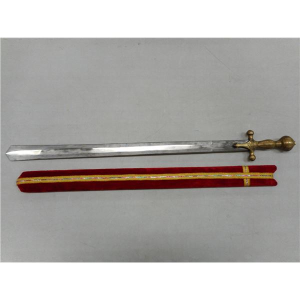 TOURIST MADE DOUBLE EDGED SWORD