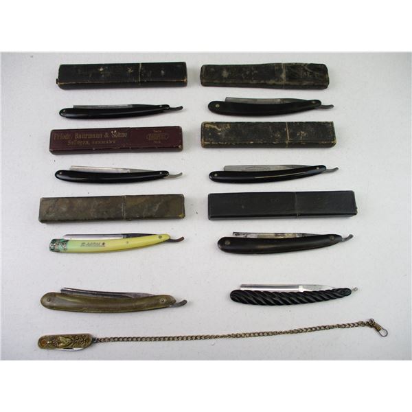 BARBER STYLE SINGLE BLADE RAZORS