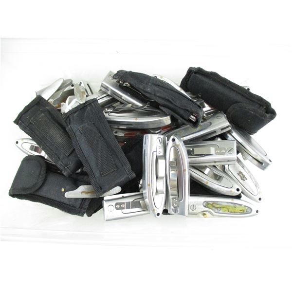 ASSORTED POCKET KNIVES BULK LOT