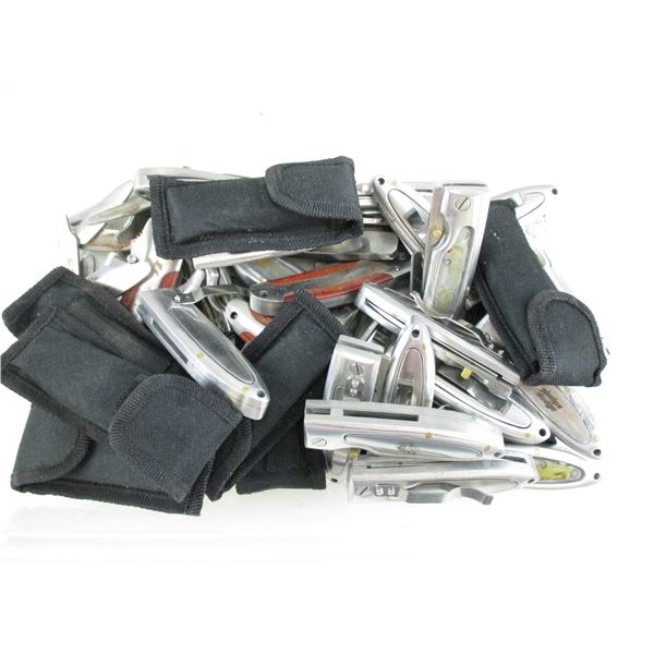 ASSORTED POCKET KNIVES BULK LOT