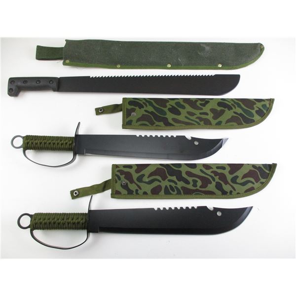 ASSORTED TYPE MACHETES