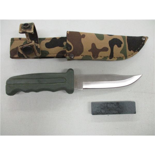 RUKO KNIFE + SHARPENING STONE