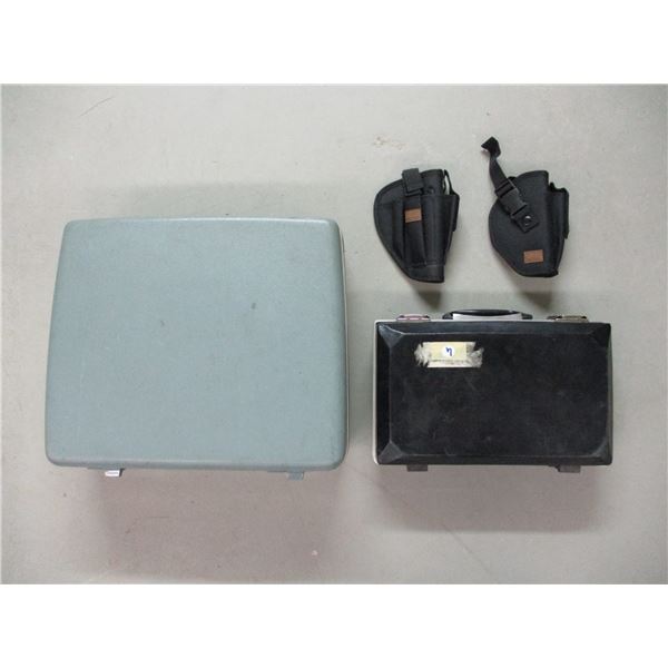 HANDGUN HARD CASES + HOLSTERS