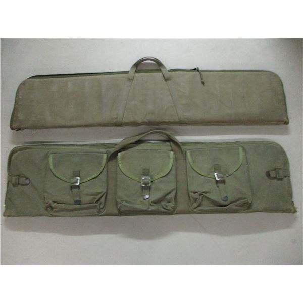 GREEN CANVAS RIFLES SOFT CASES
