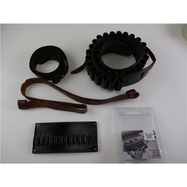 AMMO BELT + SLING ETC