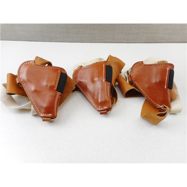 ASSORTED SHOULDER STRAP HOLSTERS