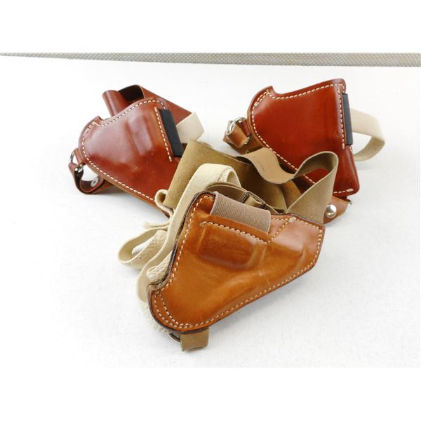 ASSORTED SHOULDER STRAP HOLSTERS
