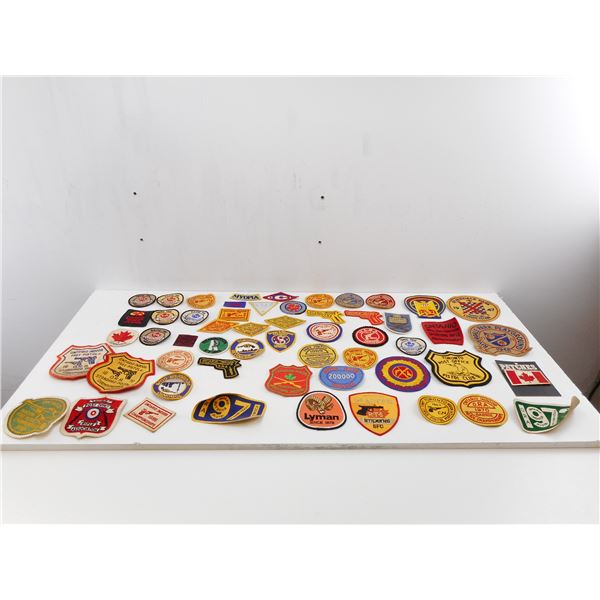 ASSORTED GUN PATCH BULK LOT