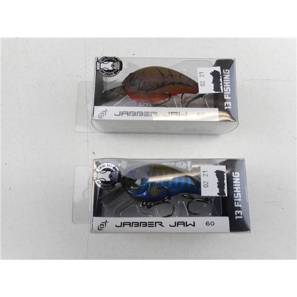 13 FISHING JABBER JAW LURES