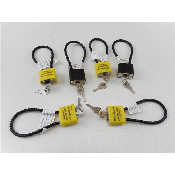 ASSORTED CABLE LOCKS