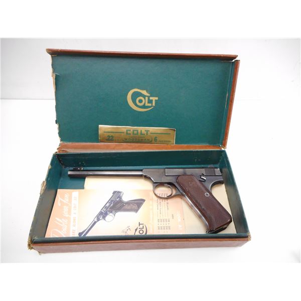COLT , MODEL: WOODSMAN , CALIBER: 22 LR