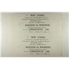 Image 2 : 2 PIECES OF OVERSIZED 4'' X 10 1/2'' ADVERTISING