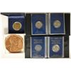 Image 1 : 4 ASSORTED US COIN ITEMS #1-3'' LINCOLN CENT