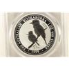 Image 1 : 1999-P AUSTRALIA KOOKABURRA 1 OZ SILVER  DOLLAR