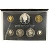 Image 2 : 1992 NEW ZEALAND PROOF SET $5 COIN IS SILVER