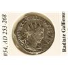 Image 1 : SILVER 253-268 A.D. GALLIENUS ANCIENT COIN