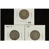 Image 1 : 1898, 1903-D & 1911 BARBER QUARTERS