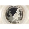 Image 1 : 2016-P AUSTRALIA KANGAROO HIGH RELIEF SILVER