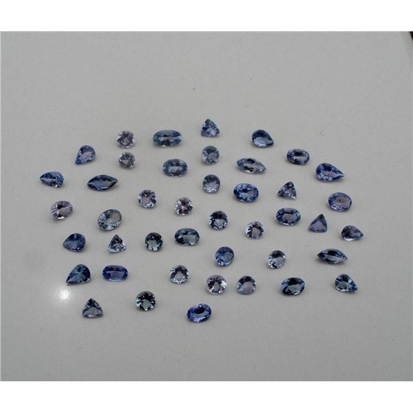 Genuine Tanzanite Mix Shapes 10 Carats