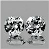 Image 1 : Natural  AAA White Aquamarine Pair 6.00 MM - FL