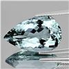 Image 1 : Natural Pear Aquamarine 3.30 Cts {Flawless-VVS1}