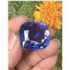 Image 1 : Natural Cornflower Blue Sapphire 126.86 Cts - Untreated