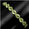 Image 2 : Natural Unheated Marquise Peridot Bracelet