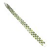 Image 2 : Natural  Oval Chrome Diopside Bracelet