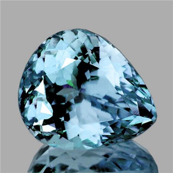 Natural Santa Maria Blue Aquamarine  {VVS}