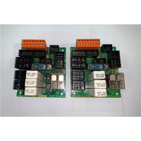 (2) Fanuc A20B-1008-0740/03B Circuit Board