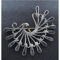 Exquisite STERLING BROOCH/PENDANT #1847115