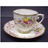 Image 1 : ROSLYN CHINA CUP/SAUCER - SHABBY CHIC ROSES #1847135