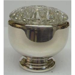 ELEGANT SILVER FLOWER BOWL #1847145