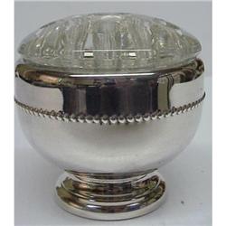 LOVELY SILVER PLATED FLOWER BOWL #1847146