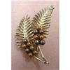 Image 1 : QUALITY OPEN WORK CORO BROOCH #1847204
