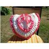 Image 1 : Heart Shape Pillow Ribbons & Lace #1847240