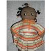 Image 1 : 12" Black doll with Stitched Features #1847284