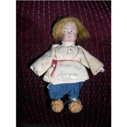 4" Composition Soviet Union Boy Doll Tagged #1847474