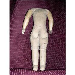 10.5" Vintage Bisque Body Ball Jointed Arms As #1847475