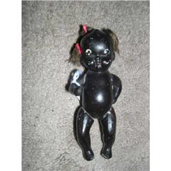 4" Black Bisque Baby #1847491