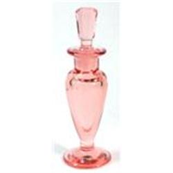 Paden City Pink Elegant Glass Perfume Bottle #1847727