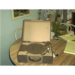 Antique Portable Victrola #1847833