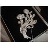 Image 1 : 1930's Rhinestone in Rhodium Brooch #1848119