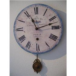 French Hotel 13" w Pend. clock #1848180